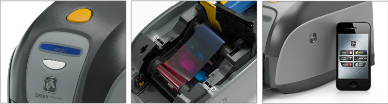 Plastic card printing equipment